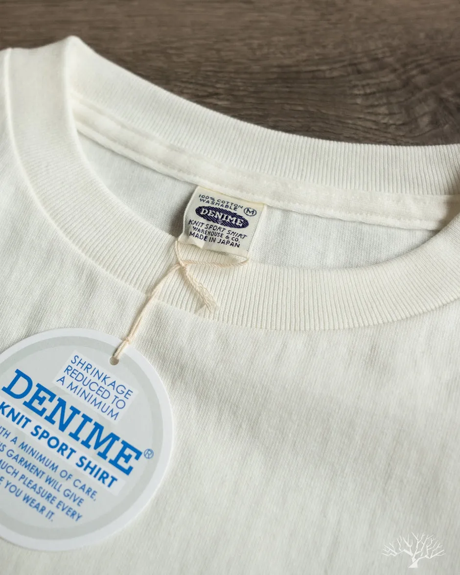 263 Crew Neck Pocket T-Shirt - Off-White