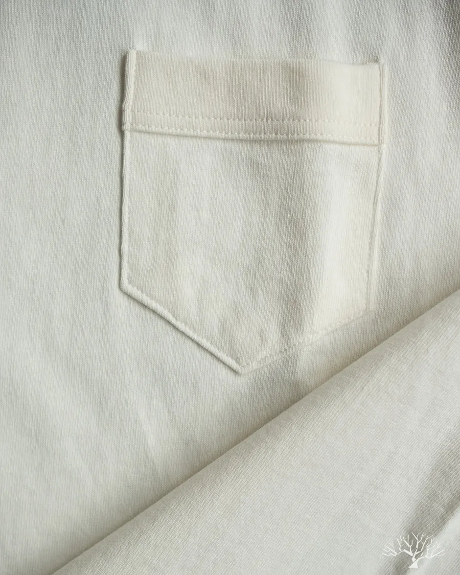 263 Crew Neck Pocket T-Shirt - Off-White