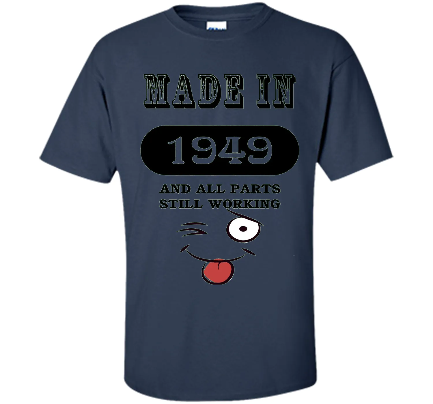 67th Birthday Gift Made in 1949 Funny Ladies Gentlemans T-Sh