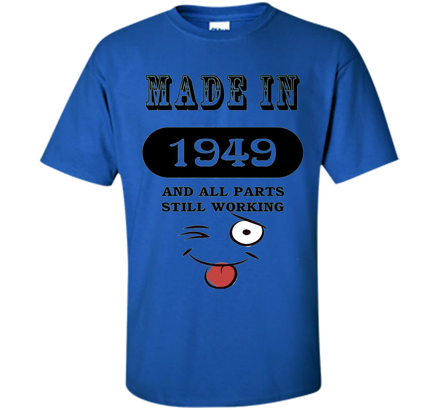 67th Birthday Gift Made in 1949 Funny Ladies Gentlemans T-Sh