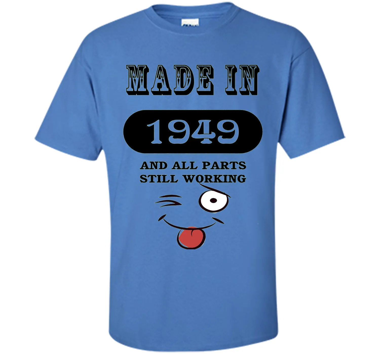 67th Birthday Gift Made in 1949 Funny Ladies Gentlemans T-Sh