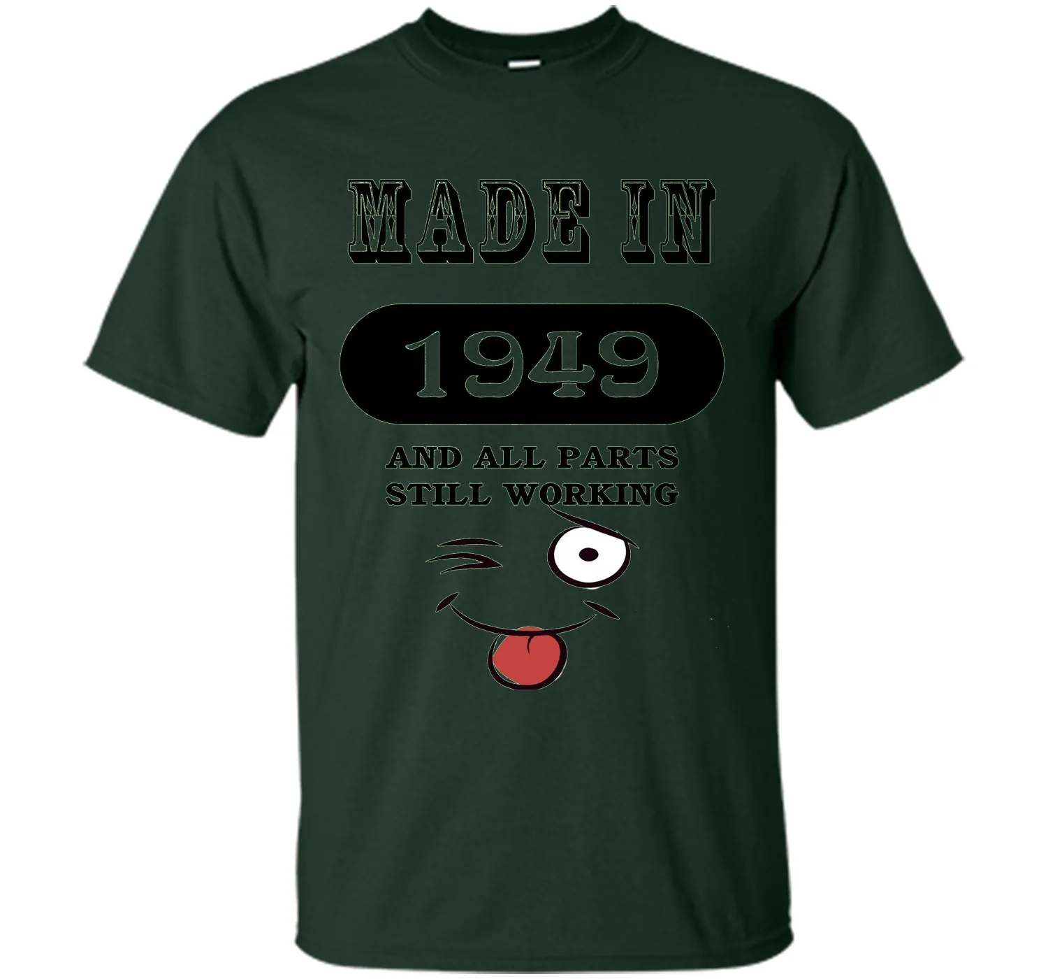 67th Birthday Gift Made in 1949 Funny Ladies Gentlemans T-Sh