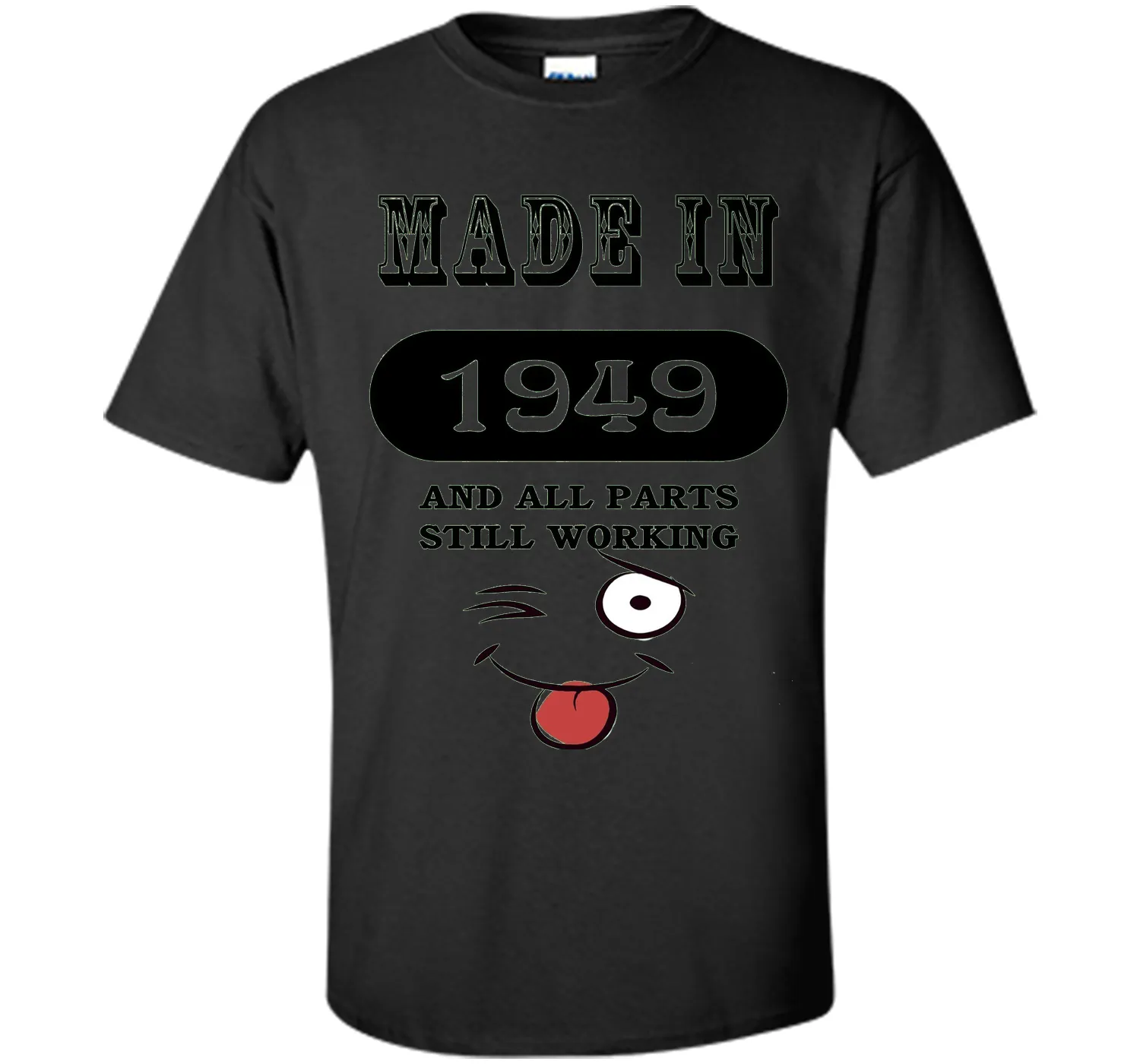 67th Birthday Gift Made in 1949 Funny Ladies Gentlemans T-Sh