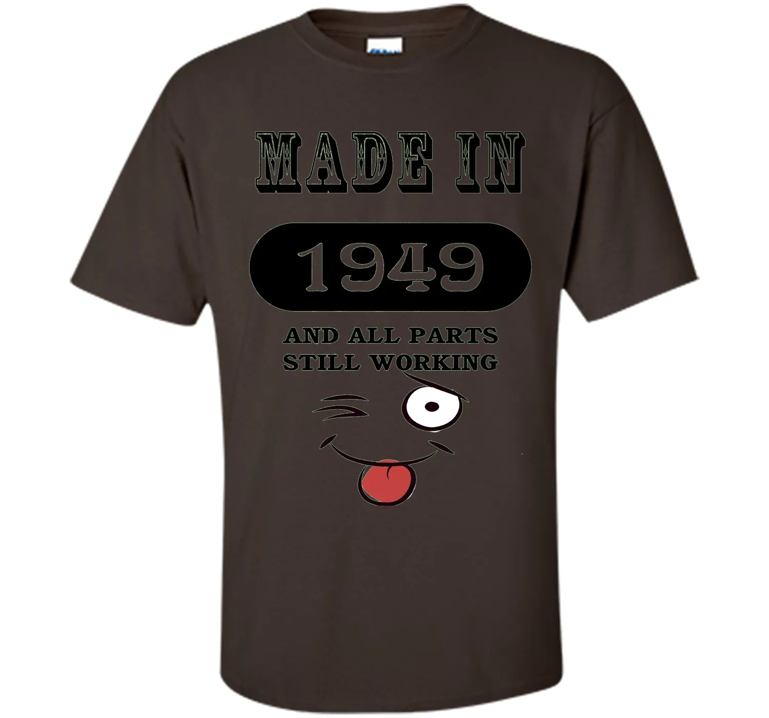 67th Birthday Gift Made in 1949 Funny Ladies Gentlemans T-Sh