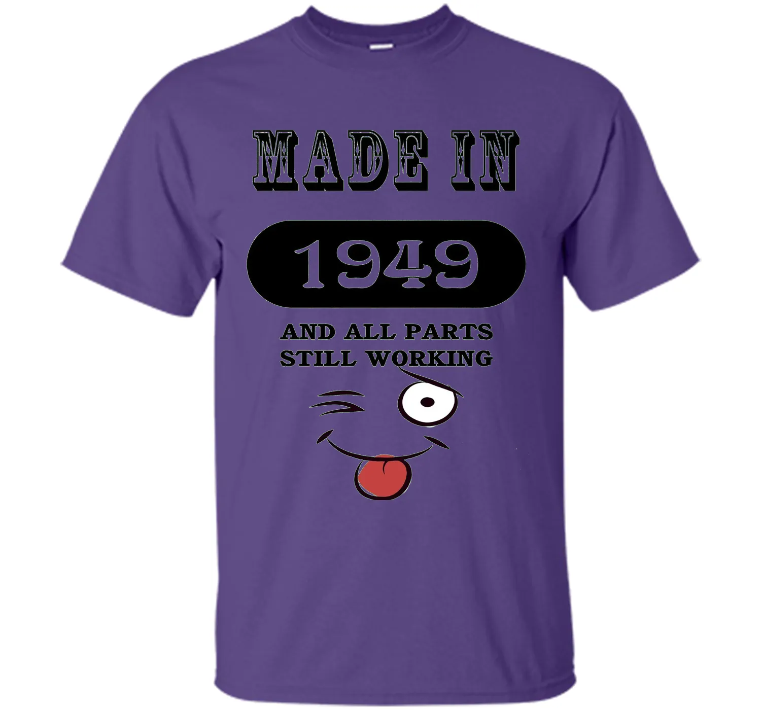 67th Birthday Gift Made in 1949 Funny Ladies Gentlemans T-Sh