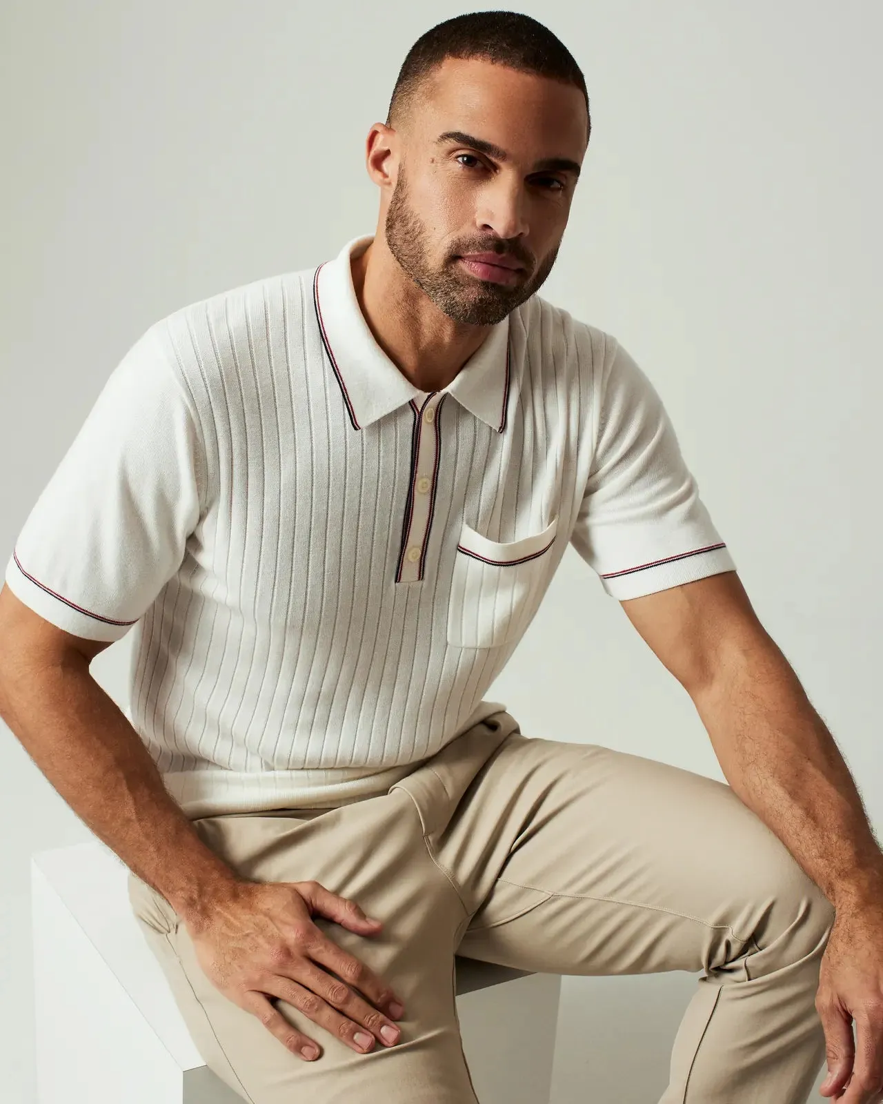 7 Diamonds Enzo Sweater Polo