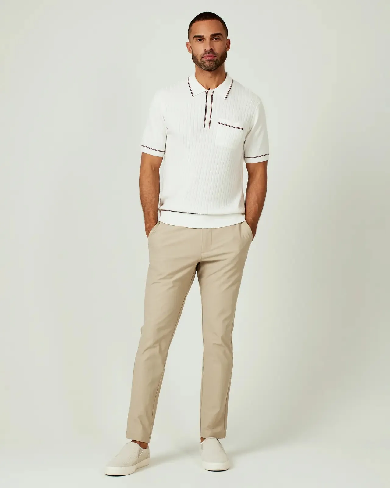 7 Diamonds Enzo Sweater Polo