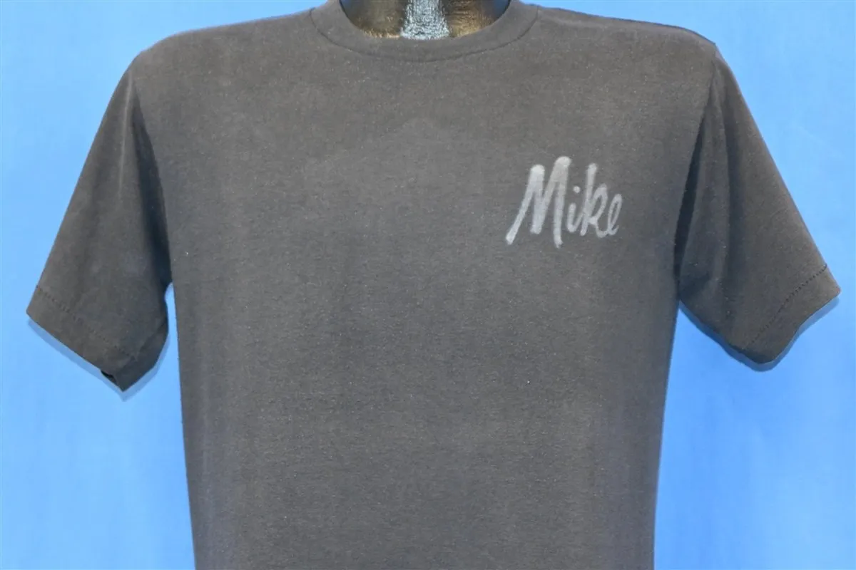 80s Shark Airbrushed Ocean Mike Faded t-shirt Medium