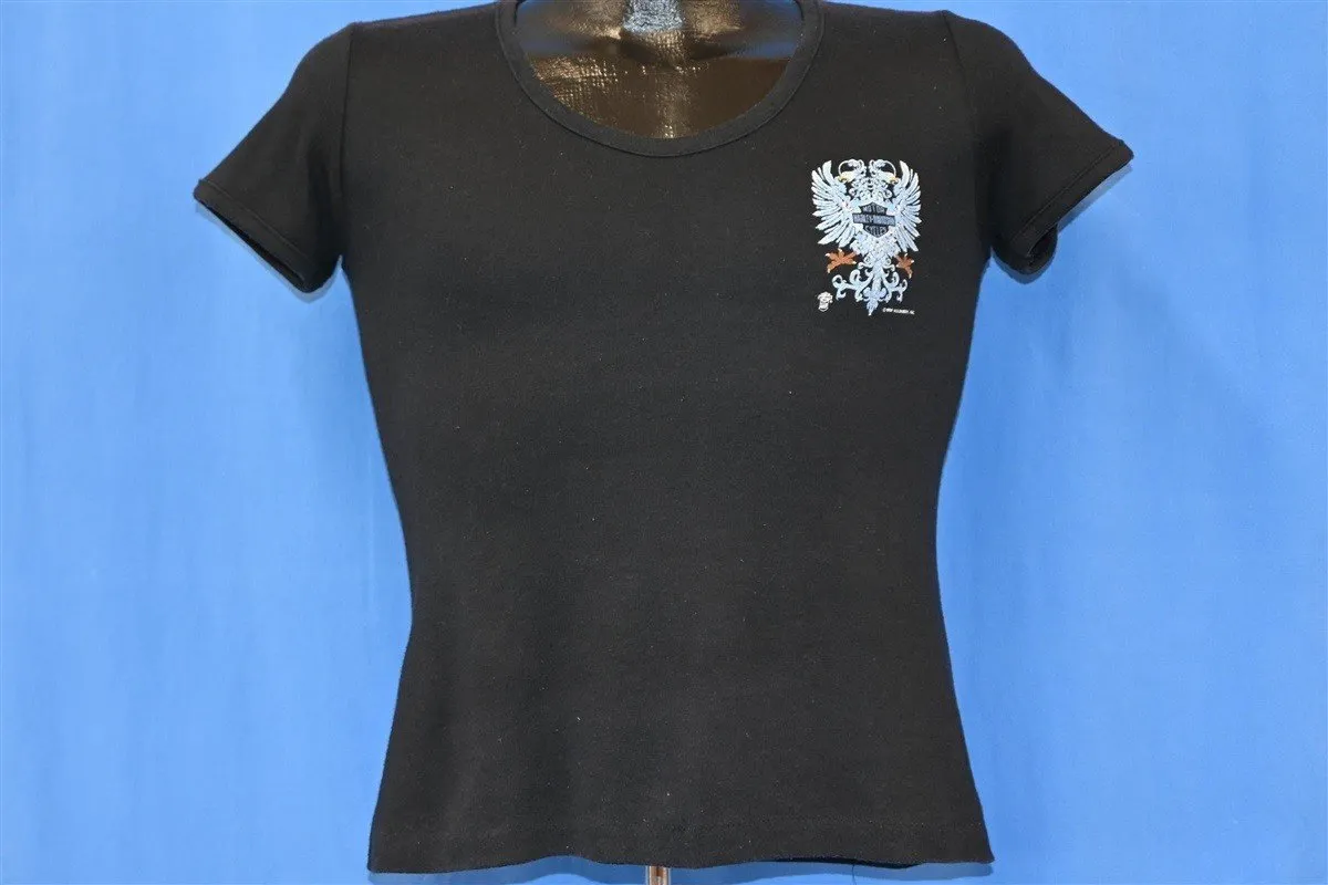 80s Sheldons Harley Davidson Worcester MA t-shirt Women's Small