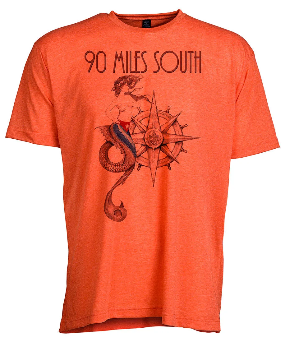 90MS Mermaid Camiseta