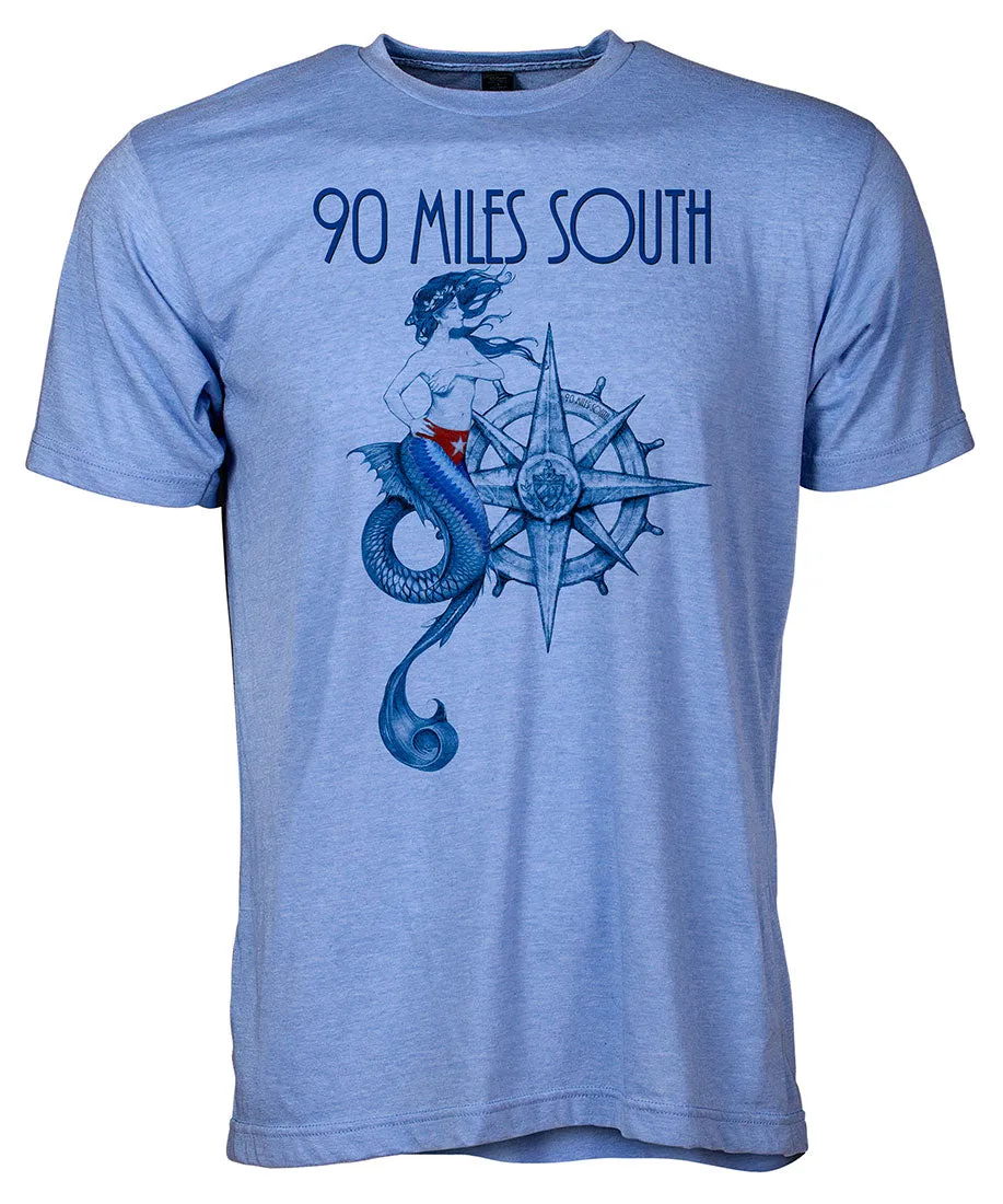 90MS Mermaid Camiseta