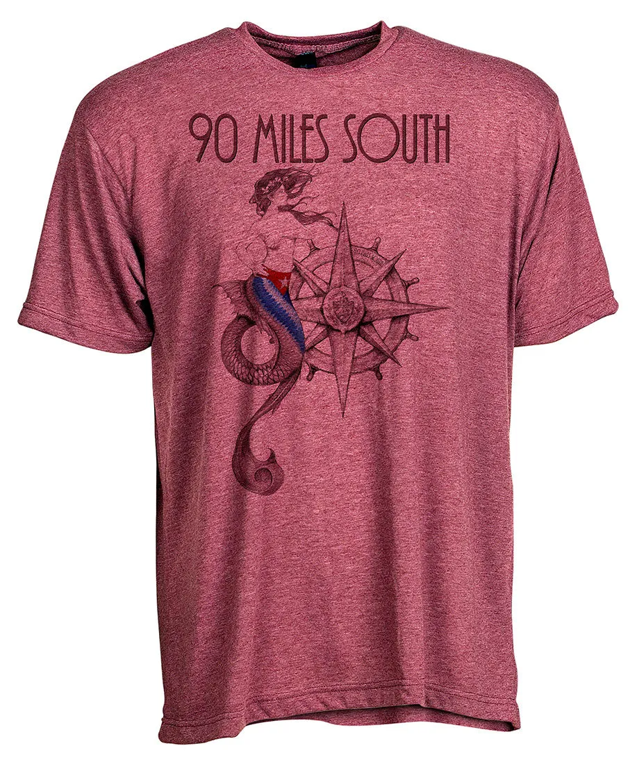 90MS Mermaid Camiseta