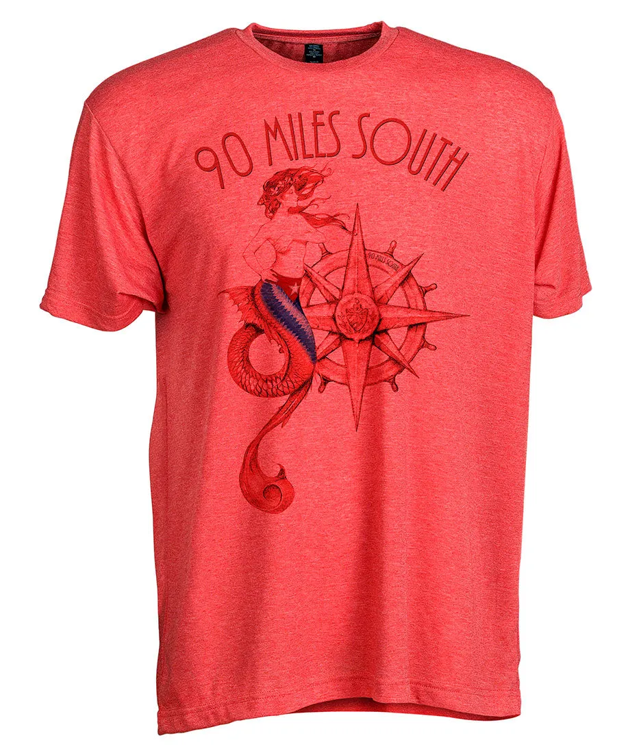 90MS Mermaid Camiseta