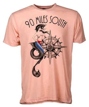 90MS Mermaid Camiseta