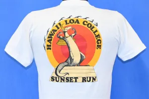 90s Poly Tees Hawaii Loa College Sunset Run t-shirt Small