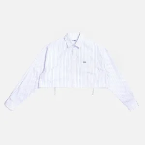 Ader Error Cropped Shirt - Stripe