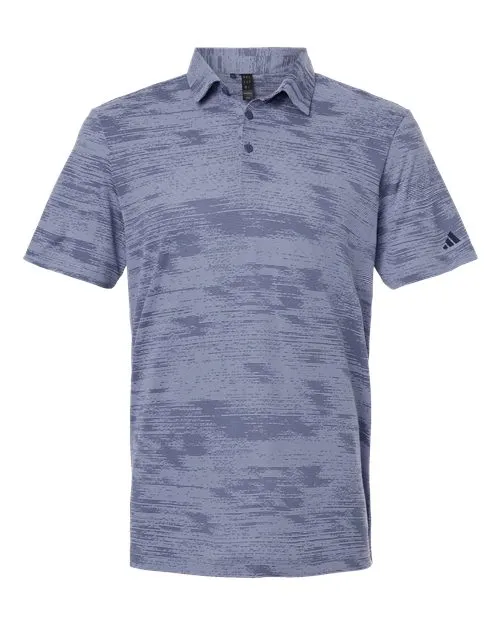 adidas Men's Ultimate 365 Textured Stripe Polo