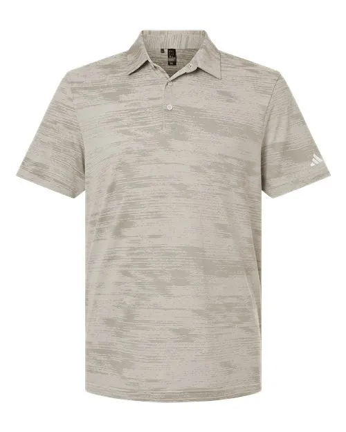 adidas Men's Ultimate 365 Textured Stripe Polo