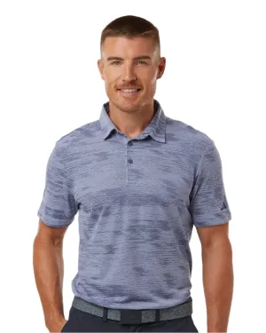 adidas Men's Ultimate 365 Textured Stripe Polo