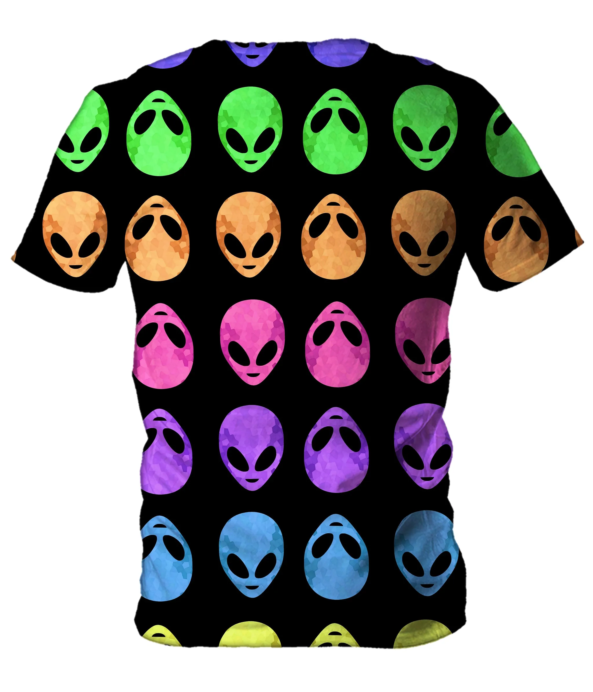 Alien Pattern Men's T-Shirt