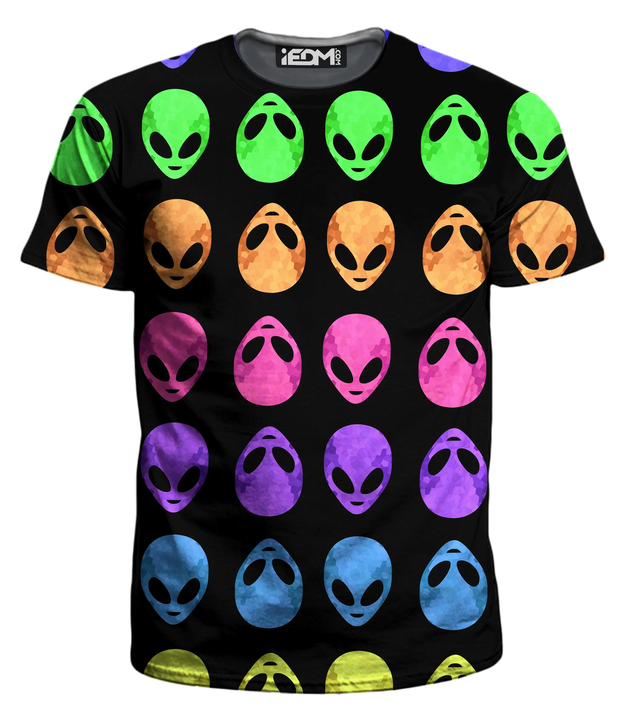 Alien Pattern Men's T-Shirt