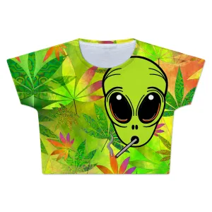 Alien Weed Crop Tee