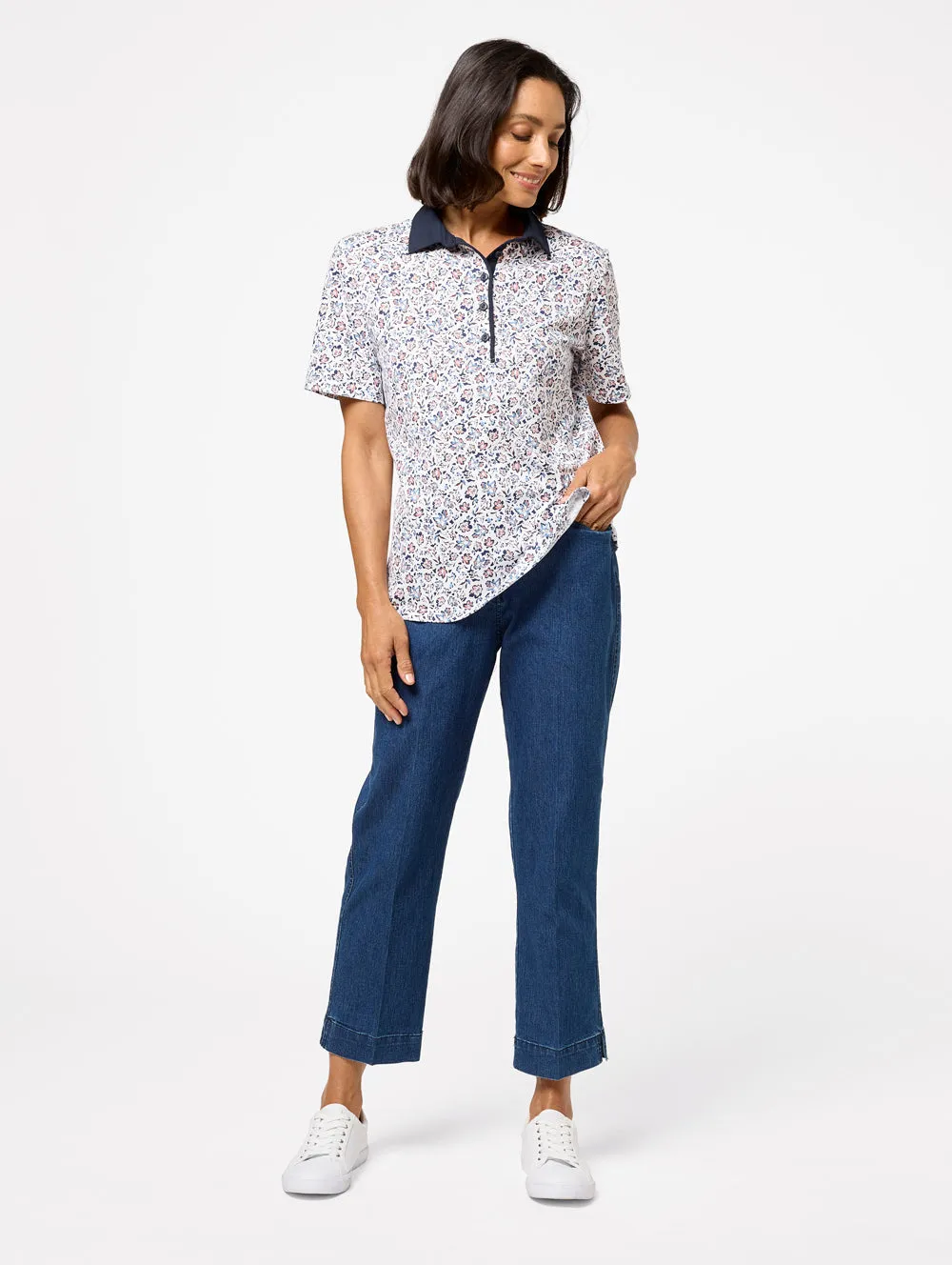 Analina Short Sleeve Polo