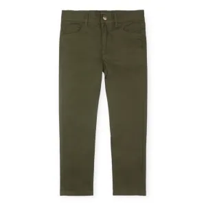 Appaman Boys Skinny Twill Pant ~ Olive