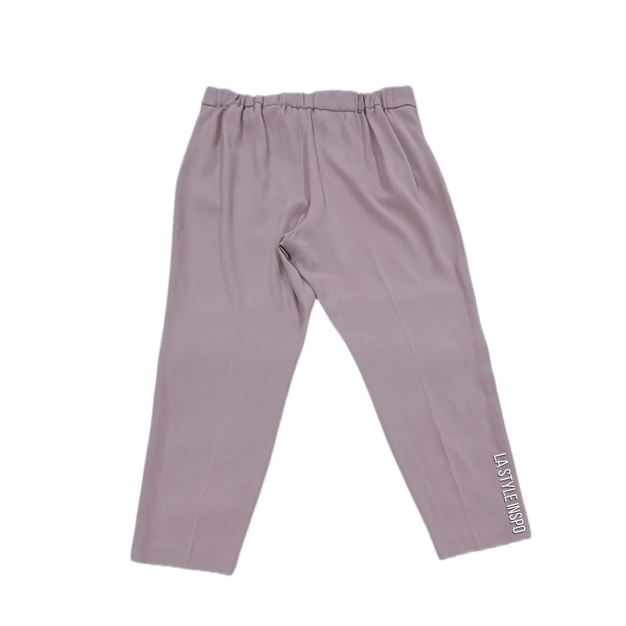 Babaton Pants Dark Rose Light Brown Nude Size 12