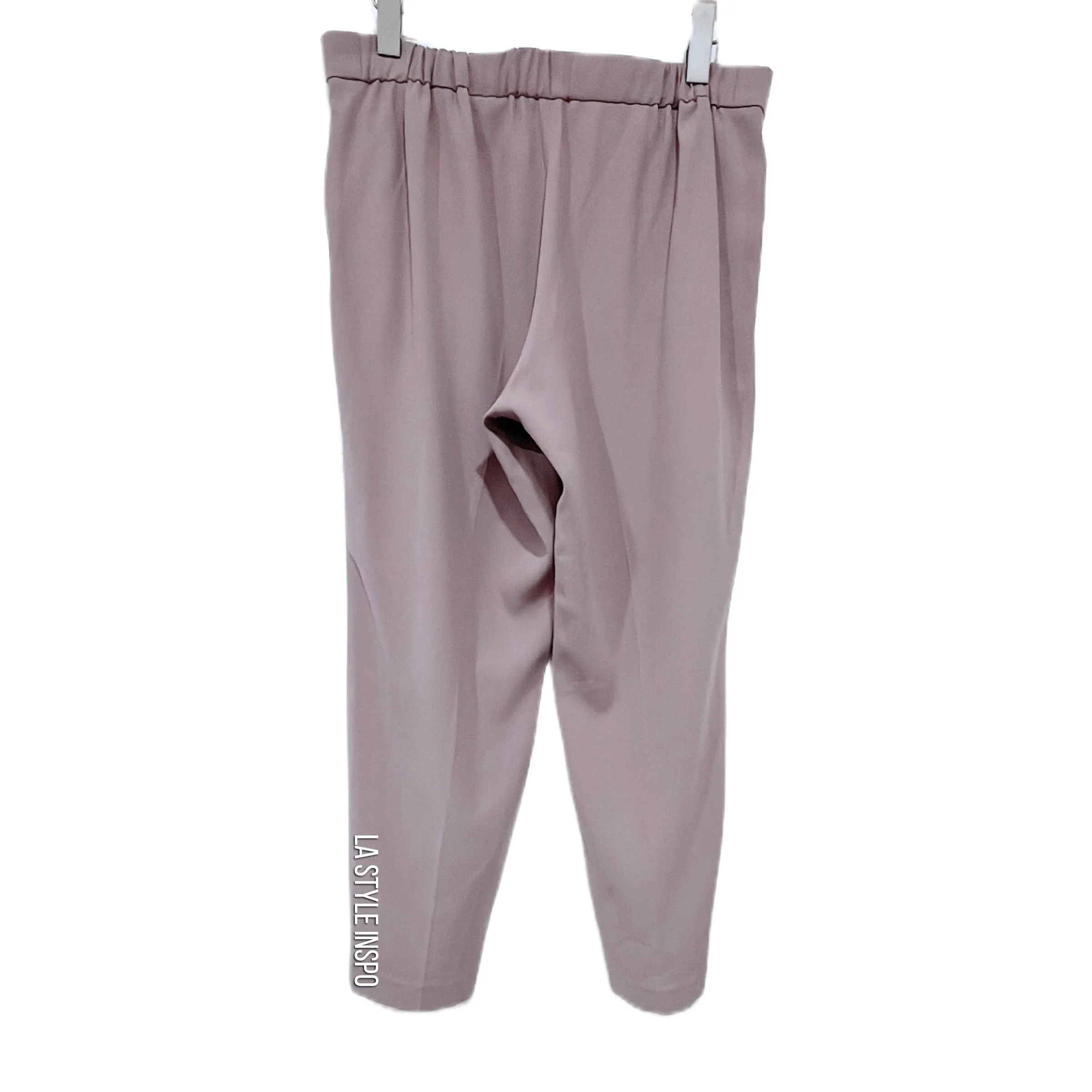 Babaton Pants Dark Rose Light Brown Nude Size 12