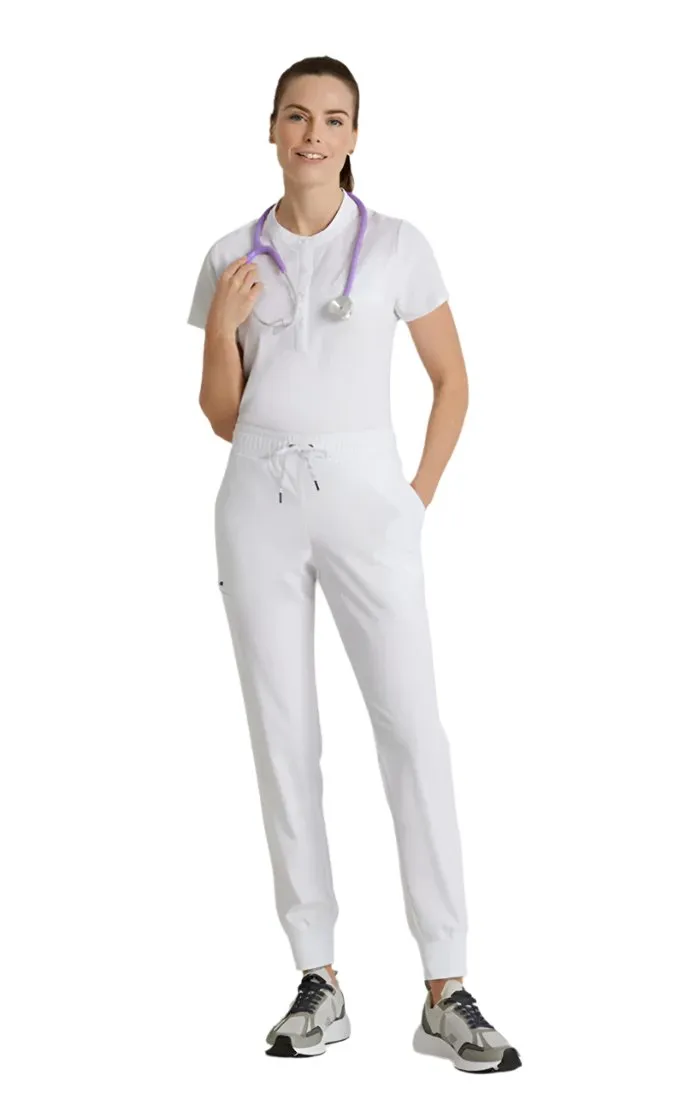 Barco Unify™ by Barco Union 5-pocket Mid-Rise Jogger Scrub Pant-Tall