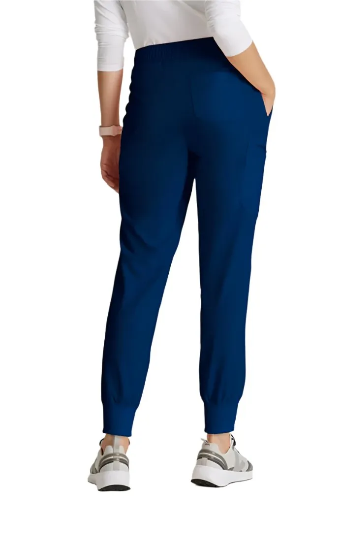 Barco Unify™ by Barco Union 5-pocket Mid-Rise Jogger Scrub Pant-Tall