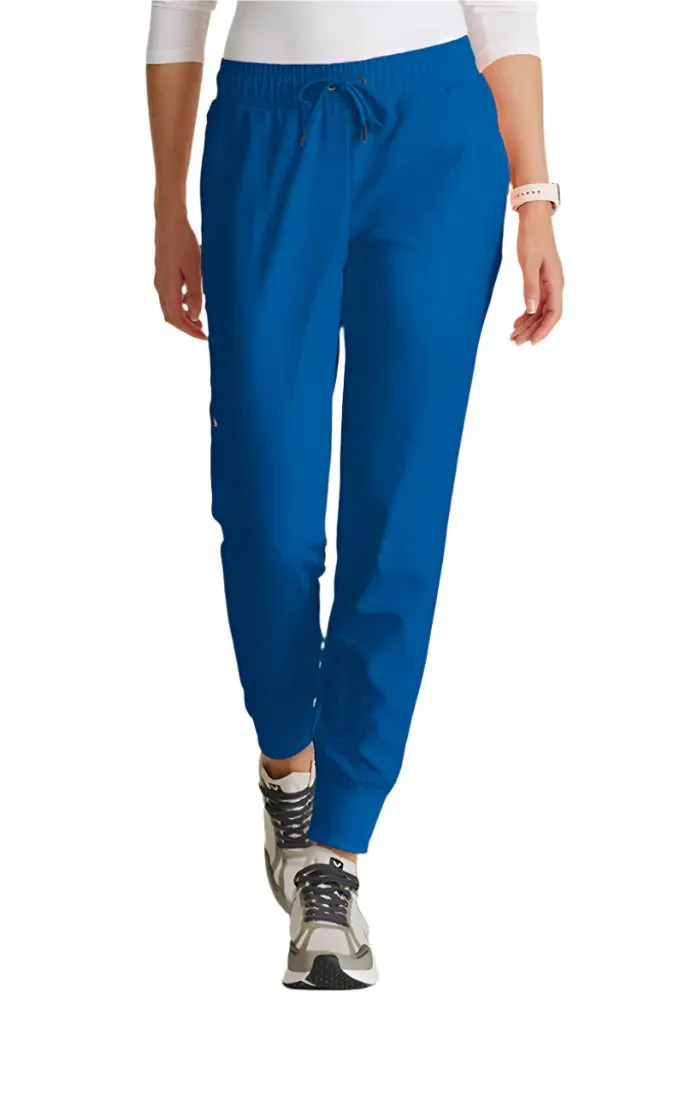 Barco Unify™ by Barco Union 5-pocket Mid-Rise Jogger Scrub Pant-Tall