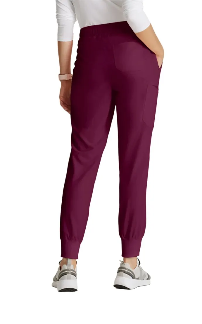 Barco Unify™ by Barco Union 5-pocket Mid-Rise Jogger Scrub Pant-Tall