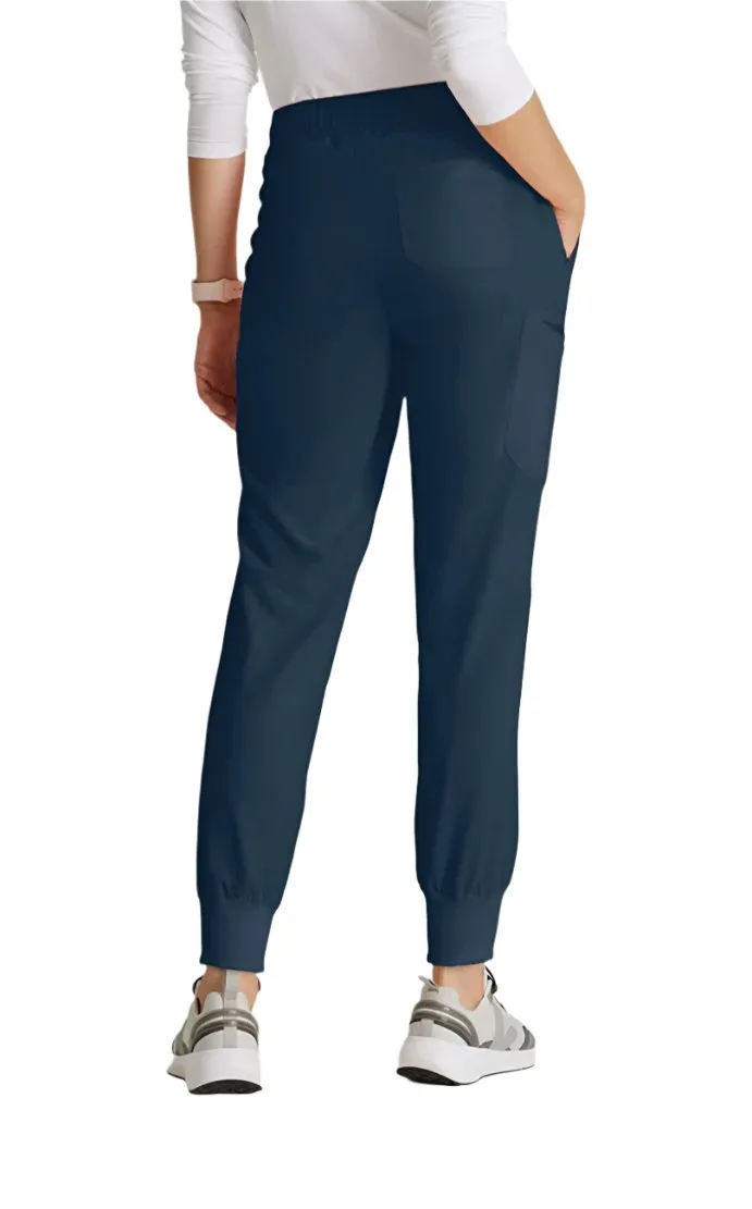 Barco Unify™ by Barco Union 5-pocket Mid-Rise Jogger Scrub Pant-Tall