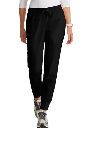 Barco Unify™ by Barco Union 5-pocket Mid-Rise Jogger Scrub Pant-Tall