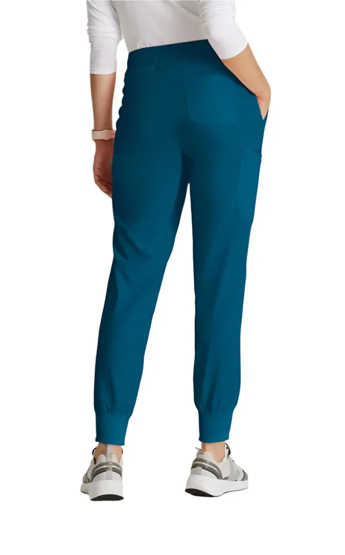 Barco Unify™ by Barco Union 5-pocket Mid-Rise Jogger Scrub Pant-Tall