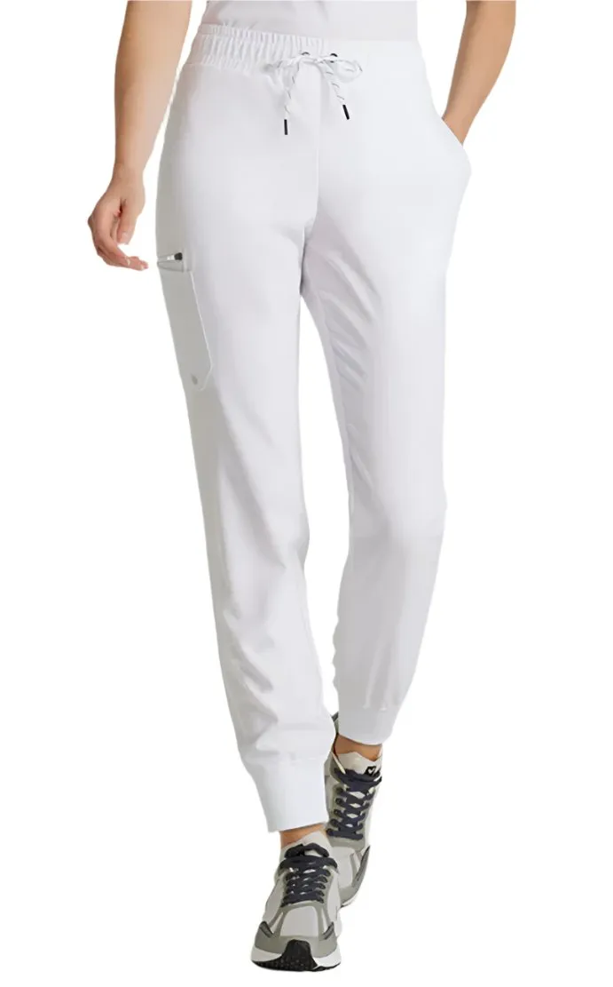 Barco Unify™ by Barco Union 5-pocket Mid-Rise Jogger Scrub Pant-Tall