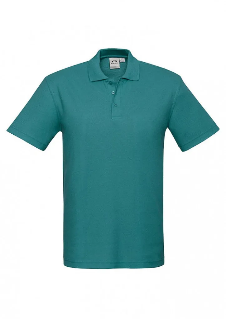 Biz Collection Mens Crew S/S Polo (2nd 7 Colours) (P400MS)