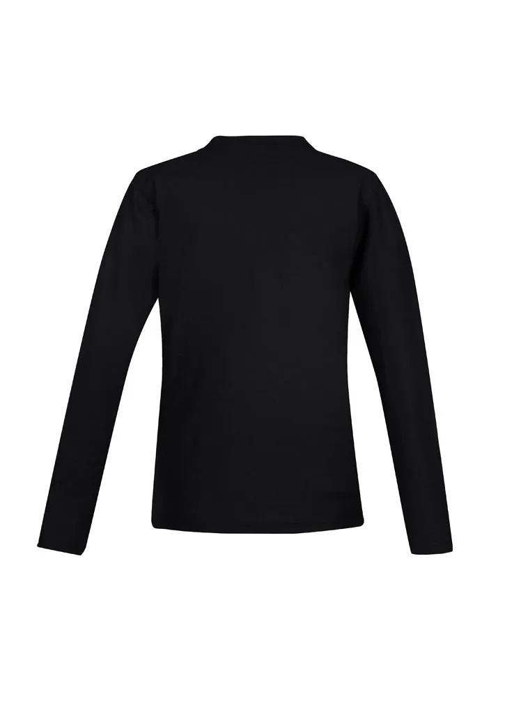 Biz Collection Womens Crew L/S Polo (P400LL)