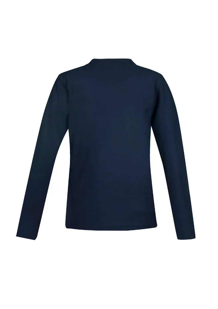 Biz Collection Womens Crew L/S Polo (P400LL)