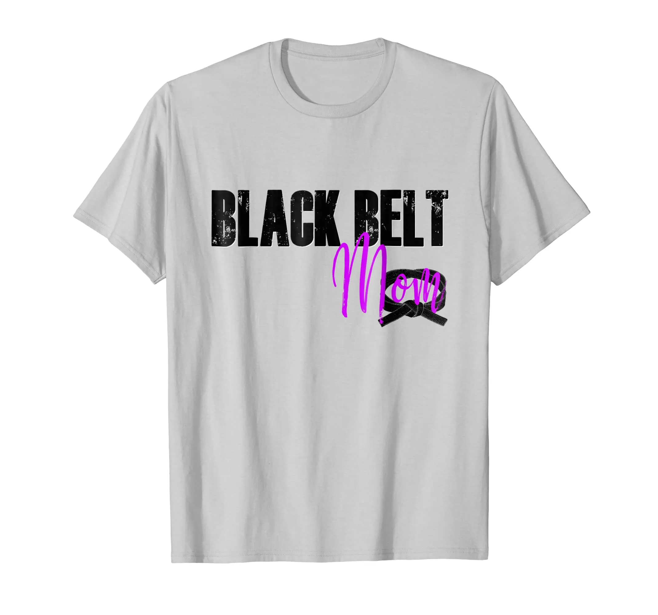 Black Belt Mom Shirt TaeKwonDo Karate Martial Arts Mother