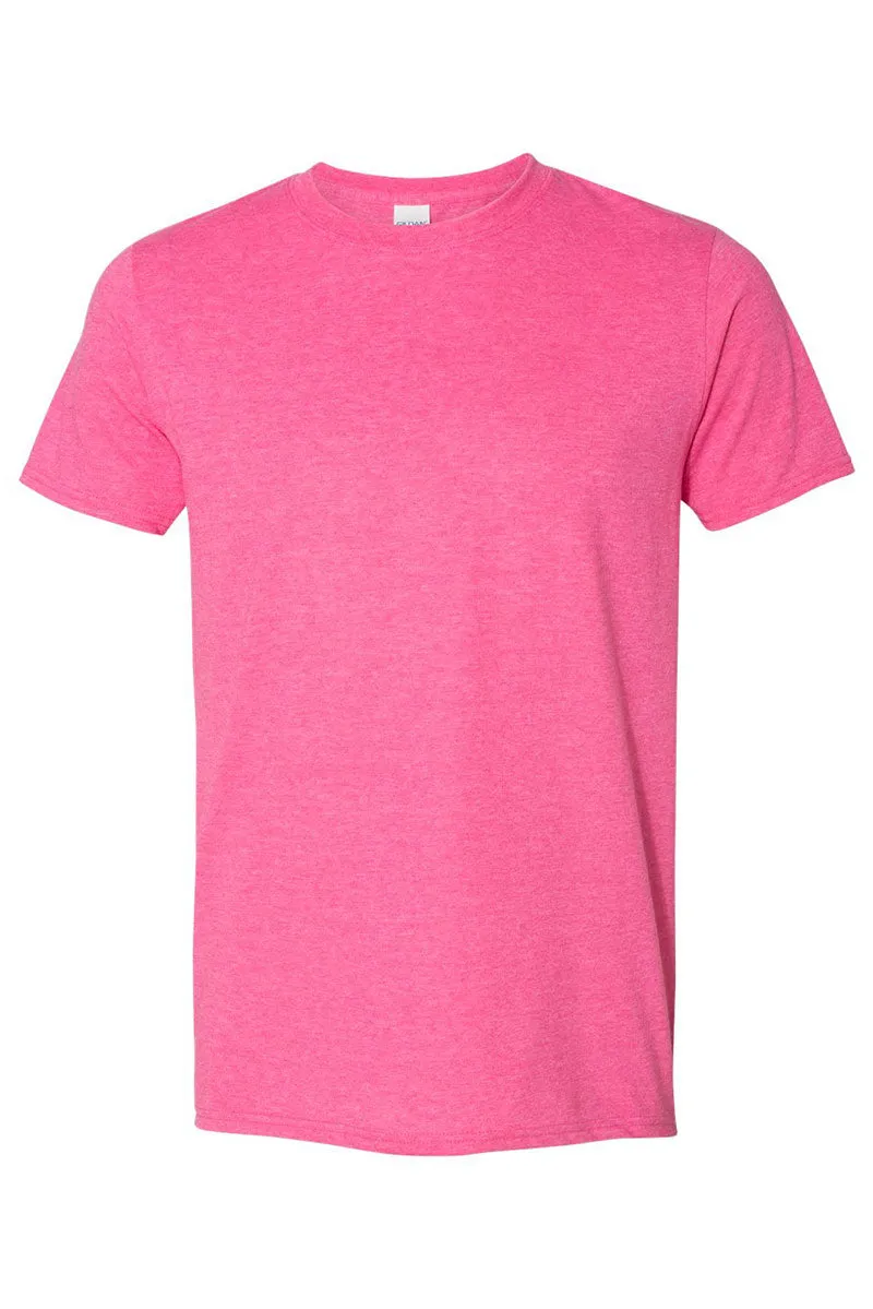 Bleached Crayon Colors Teacher Softstyle Adult T-Shirt