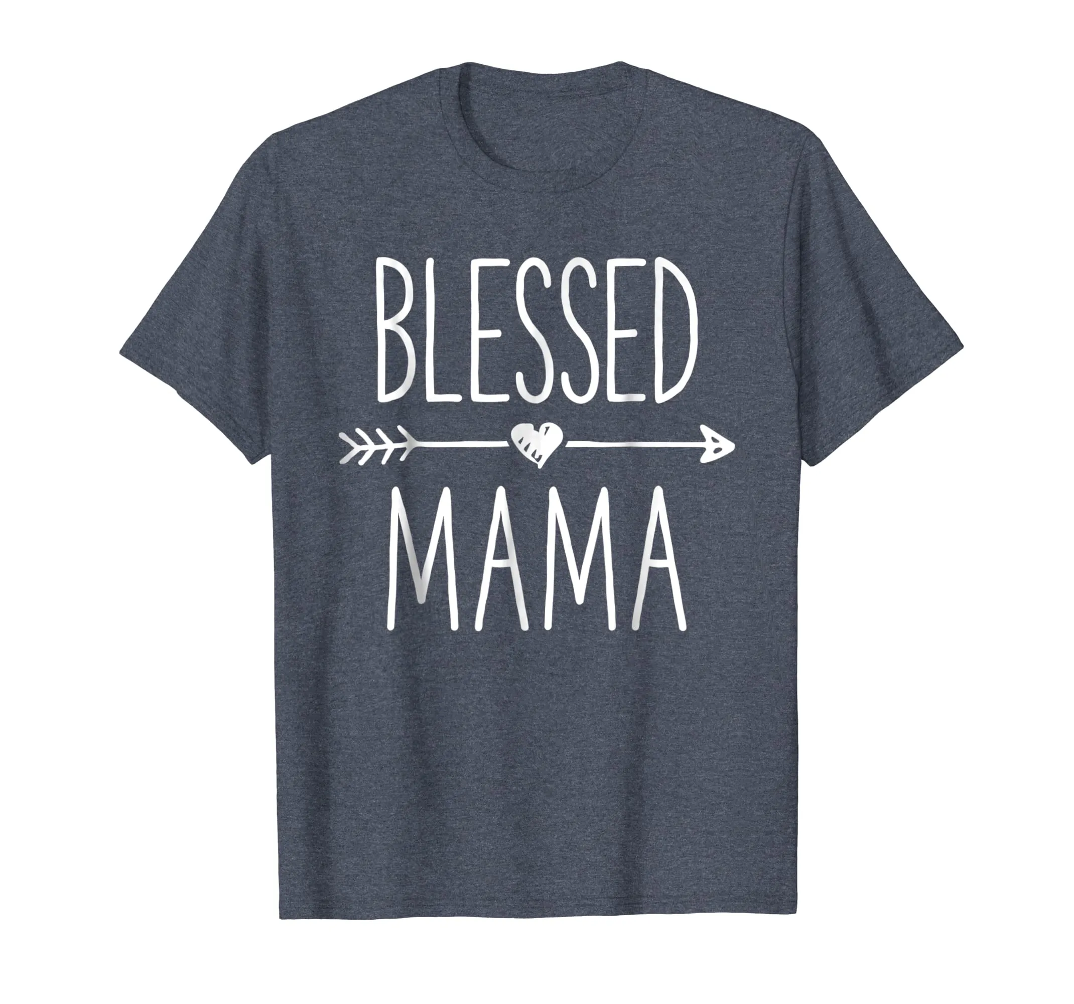 Blessed Mama T shirt Mother Moms Mommy Grandma Women Gifts