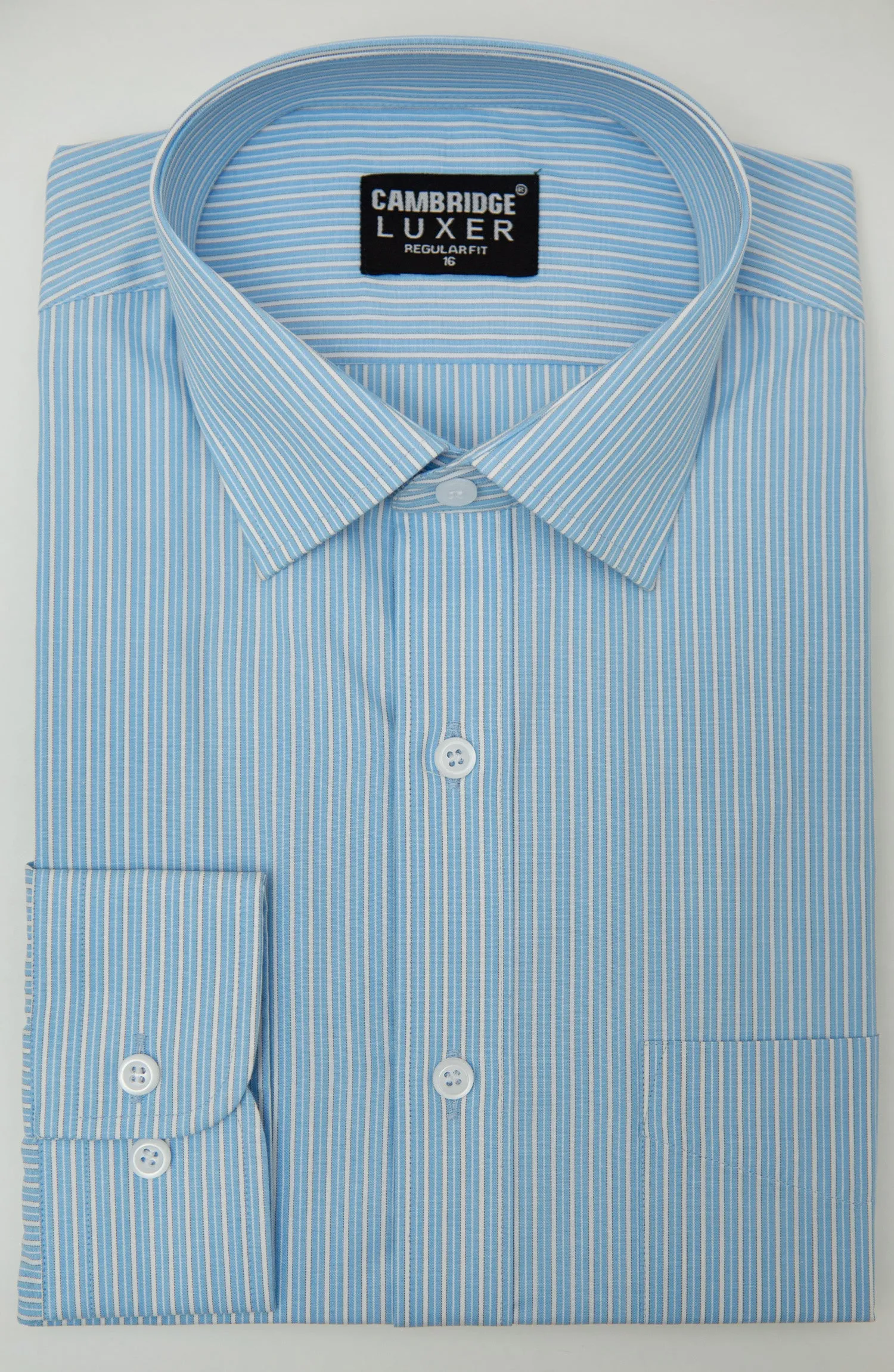 Blue Stripes Formal Shirt
