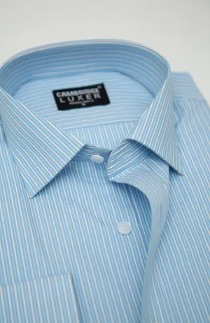 Blue Stripes Formal Shirt