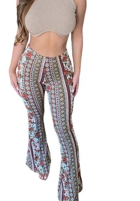 Boho Flare Pants