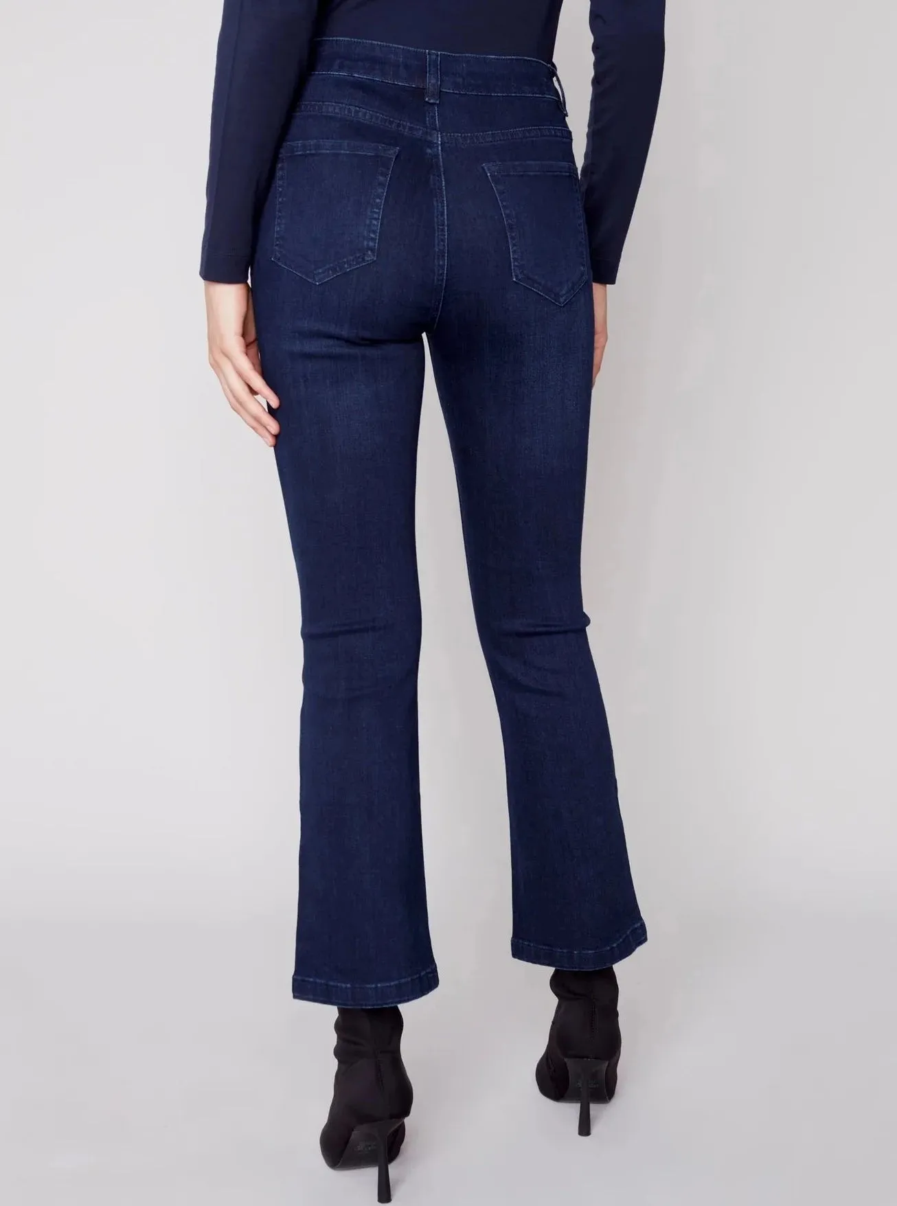 Bootcut Leg Jean [Blue Black-C5443]
