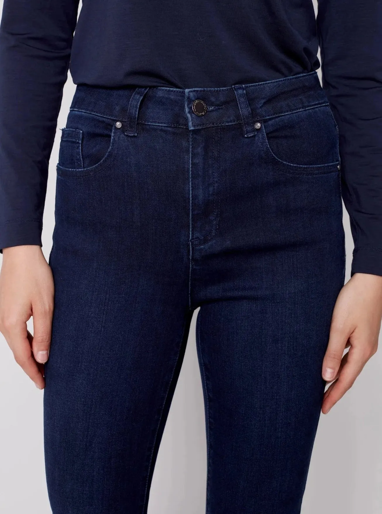 Bootcut Leg Jean [Blue Black-C5443]