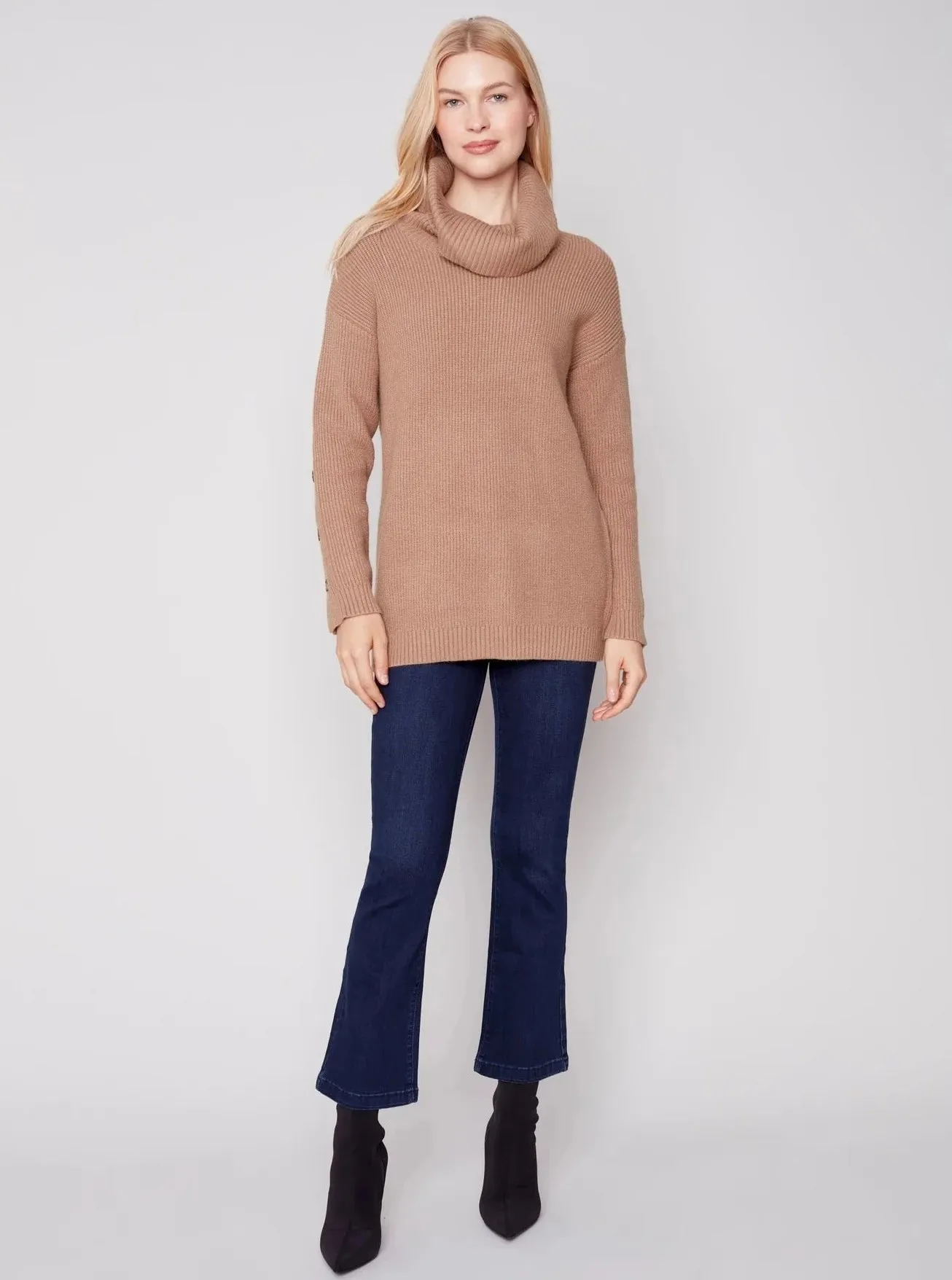 Bootcut Leg Jean [Blue Black-C5443]